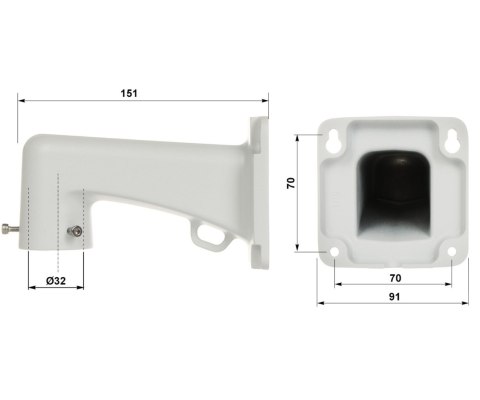 KAMERA IP OBROTOWA ZEWNĘTRZNA SD3D416NB-GNY WizSense - 4 Mpx 5 ... 80 mm DAHUA