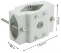 Uchwyt adapter słupowy A218