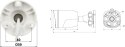 KAMERA IP TC-C321N SPEC:AK/I3W/E/Y/2.8MM/V2.0 Analog Killer - 1080p 2.8 mm TIANDY