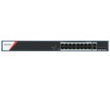 SWITCH POE DS-3E1520HP-SI-16P2T2F 16-PORTOWY SFP Hikvision