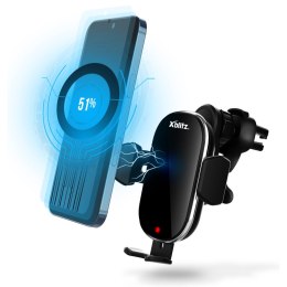 UCHWYT SAMOCHODOWY DO URZĄDZEŃ MOBILNYCH XB-AURUM-BLACK ZACISKOWY Xblitz