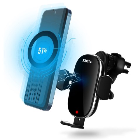 UCHWYT SAMOCHODOWY DO URZĄDZEŃ MOBILNYCH XB-AURUM-BLACK ZACISKOWY Xblitz