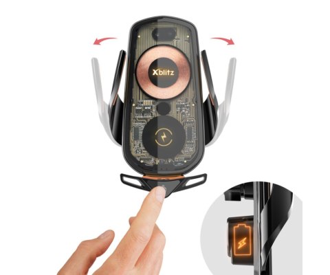 UCHWYT SAMOCHODOWY DO URZĄDZEŃ MOBILNYCH XB-FX6-EXCLUSIVE ZACISKOWY Xblitz