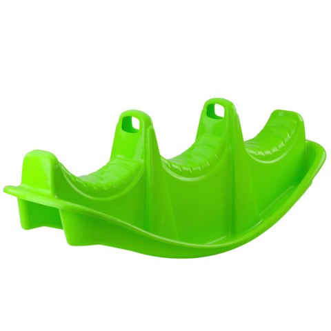 Bujak Trzyosobowy Rocker Krokodyl Kołyska Naklejki Zielony 2080