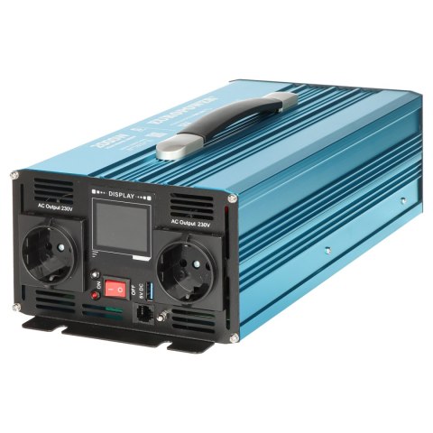 PRZETWORNICA NAPIĘCIA INV/12/2000/PS/S/B Bluetooth EUROPOWER