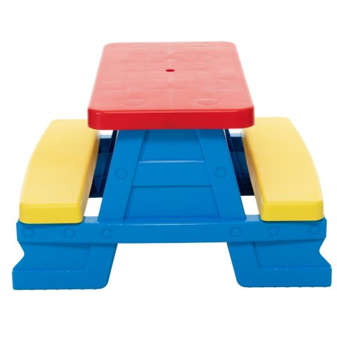 Zestaw Stolik Ogrodowy z Ławeczkami Dla Dzieci Dorex Niebieski 5067