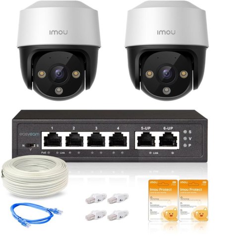 Zestaw monitoringu Imou 2x kamera IP Cruiser 4MP POE