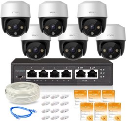 Zestaw monitoringu Imou 6x kamera Cruiser 4MP POE