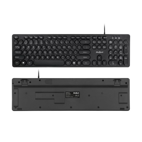 Zestaw klawiatura i mysz przewodowa Rebel WDS200