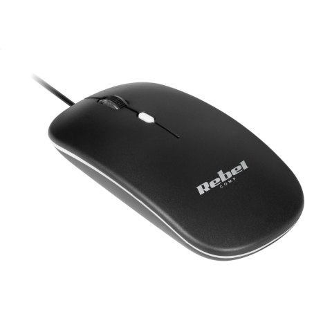 Zestaw klawiatura i mysz przewodowa Rebel WDS200