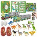 Kalendarz Adwentowy Dla Dzieci Dinozaury Figurki Akcesoria