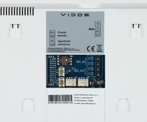 PANEL WEWNĘTRZNY M200W-X VIDOS 2IP