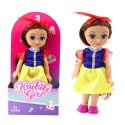 Mini Laleczka Księżniczka Korona Zdobiona Sukienka 17cm Mix