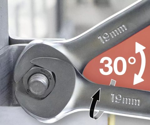 ZESTAW KLUCZY PŁASKICH Z GRZECHOTKĄ OCZKOWĄ WH-WRENCH/44665 WIHA