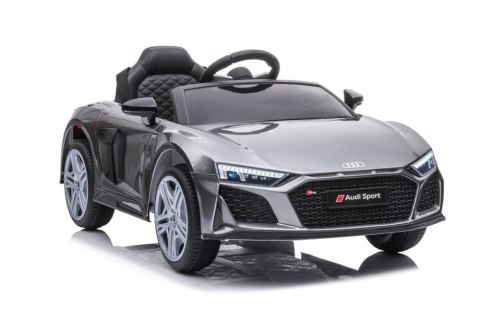 Auto Na Akumulator Audi R8 Lift A300 Światła LED Pilot Srebrne