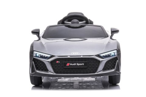 Auto Na Akumulator Audi R8 Lift A300 Światła LED Pilot Srebrne