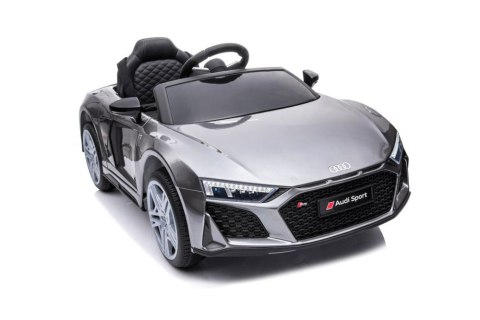 Auto Na Akumulator Audi R8 Lift A300 Światła LED Pilot Srebrne