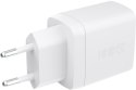 ŁADOWARKA SIECIOWA Greencell PowerSource Duo30 30W 1xUSB-C 1xUSB-A PD 3.0 QC 4.0+ biała