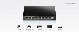 SWITCH FS108 8-PORTOWY CUDY