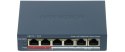 SWITCH POE DS-3E1106P-EI/M 4-PORTOWY + 2X UPLINK Hikvision