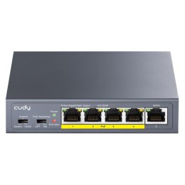 SWITCH POE GS1005P 4-PORTOWY CUDY