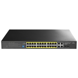 ZARZĄDZALNY SWITCH POE+ GS2028PS4-300W 24-PORTOWY SFP CUDY