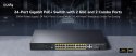 ZARZĄDZALNY SWITCH POE+ GS2028PS4-300W 24-PORTOWY SFP CUDY