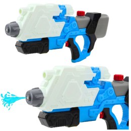 Pistolet Karabin Na Wodę Pompowany Mechanicznie Bialo-Niebieski 650ml