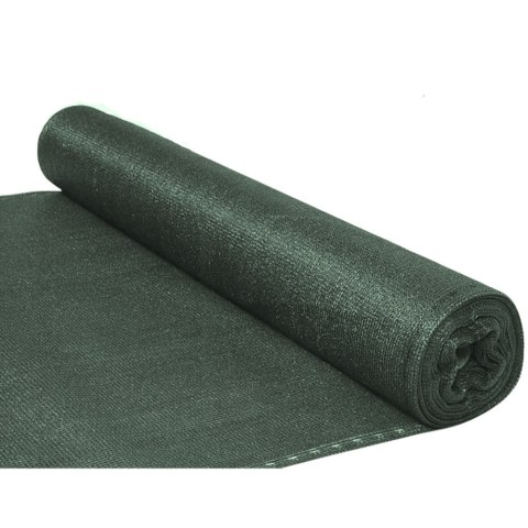 Siatka Cieniująca Na Ogrodzenie Płot Maskująca Szara 1.5M 10M 140g/m²
