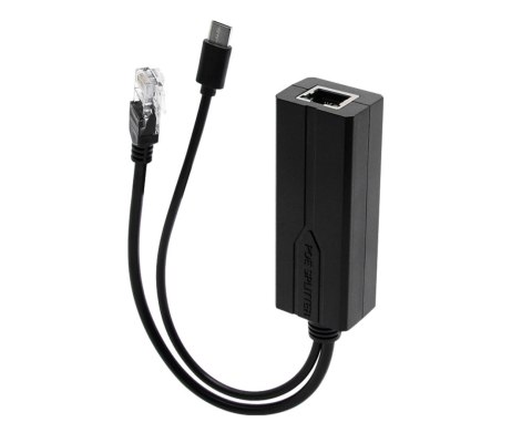 STABILIZATOR NAPIĘCIA 48V/5V POE-802.3AF/AT-1G-USB-C DELTA NETWORK