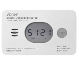 ZESTAW CZUJEK TLENKU WĘGLA (CZADU) I DYMU DC-7 Virone