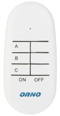 GNIAZDA ELEKTRYCZNE PLUS PILOT OR-GB-439 ZESTAW 2 SZT. 3000 W ORNO