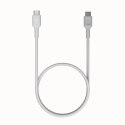 KABEL USB-C / USB-C Greencell PowerFlex 120cm PD 100W biały silikonowy