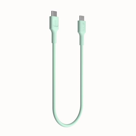 KABEL USB-C / USB-C Greencell PowerFlex 120cm PD 100W zielony silikonowy
