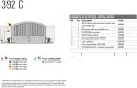 Zestaw Energy FDS - FAAC 392 24V do 5m bram dwuskrzydłowych