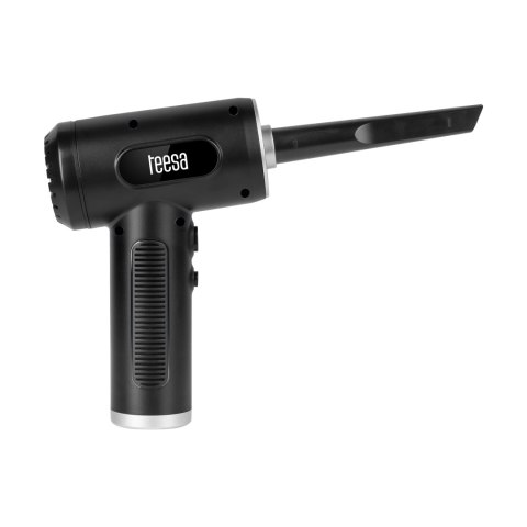 Dmuchawa , kompresor , 3 poziomy , latarka , 75W, 5 końcówek, bateria 6 000 mAh, TEESA