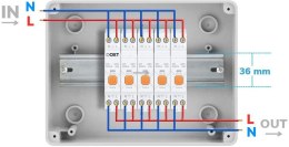 Inteligentny Sterownik OXT | 63A | Licznik | WiFi | Tuya T335