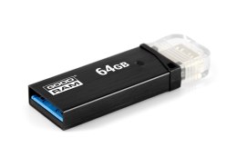 Pendrive Goodram USB 3.0 + microUSB 64GB OTG czarny
