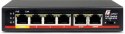 Zestaw monitoringu IP BCS Point 4x Kamera BCS-P-EIP28FWR3-Ai2-G Rejestrator z dyskiem