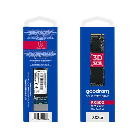 Dysk SSD Goodram 240 GB PX500 PCIe 3x4 M.2 2280