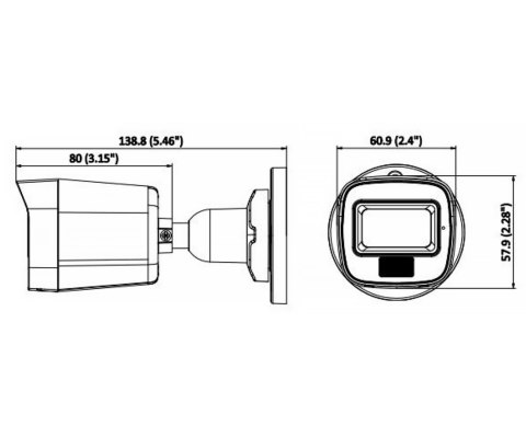KAMERA IP DS-2CD1061G2-LIU(2.8MM)/PL Smart Hybrid Light - 6 Mpx Hikvision