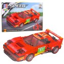 Klocki Konstrukcyjne Auto Robot 2w1 Czerwony Napęd 329 el.