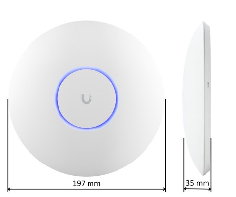 PUNKT DOSTĘPOWY UQ-U6-PRO UniFi Wi-Fi 6 2.4 GHz, 5 GHz, 573.5 Mbps + 4800 Mbps UBIQUITI