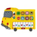 Pianinko Elektryczne Edukacyjne Dla Malucha Autobus Żółty