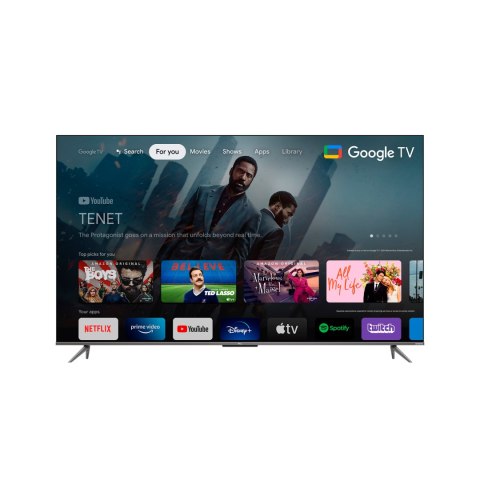 Telewizor TCL 65" Qled GoogleTV DVB-T2/C/S2 H.265 HEVC