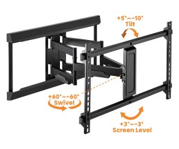 UCHWYT DO TELEWIZORA LUB MONITORA BRATECK-LPA76-466 BRATECK