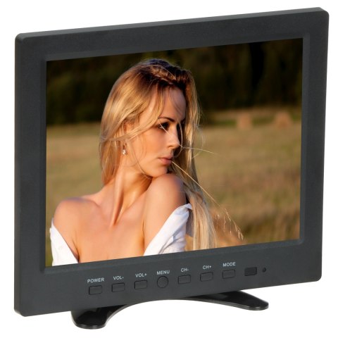 MONITOR VGA, HDMI, AUDIO, 1XVIDEO, USB, PILOT TFT-10/CCTV-V2 10 "