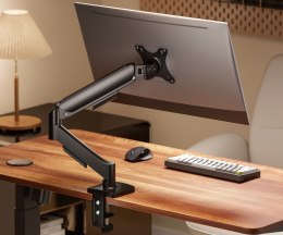 UCHWYT BIURKOWY DO MONITORA, NA SPRĘŻYNIE GAZOWEJ BRATECK-LDT97-C012 BRATECK