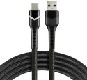 KABEL USB-A / USB-C RGB LED everActive CBB-1CBR 100cm 3A