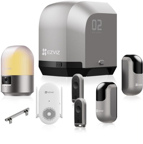 Zestaw napęd Ezviz HG2 600 PRO do 600kg bram przesuwnych z kamerą H3C 2K+